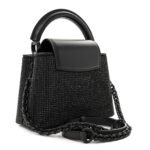 Swarovski Calfskin Capucines Mini Black - Image 4
