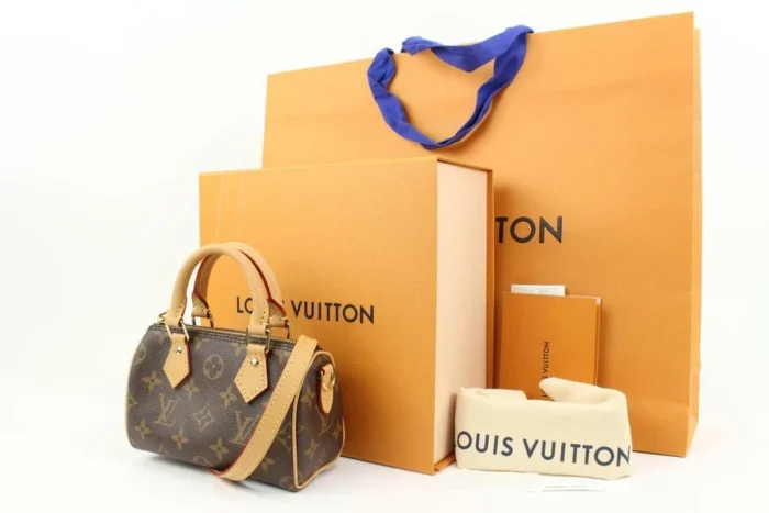 Louis Vuitton Monogram Nano Speedy Bandouliere 32lk37s - Image 4